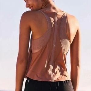 Free People Movement Rise To Run Cami Bronze NWT Size Small